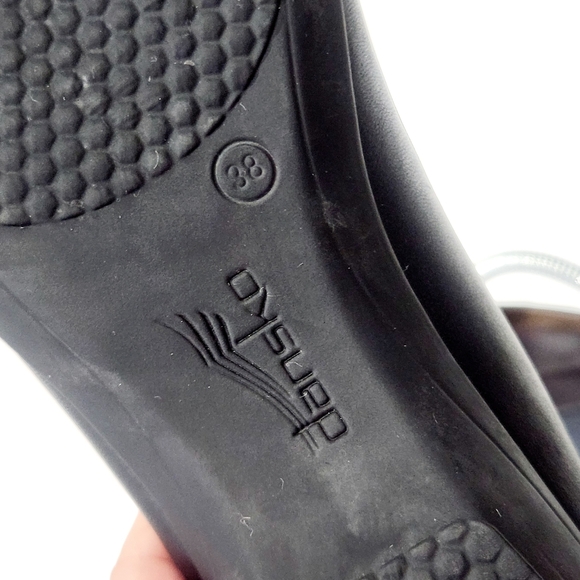 Dansko Farah Women's Black Leather Slip On Loafers Comfort Shoes SZ 38 US 7.5-8 - Picture 6 of 8